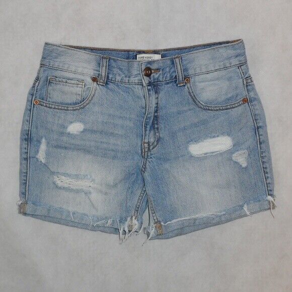 Forever 21 Jean Shorts Size 26 - Picture 1 of 4